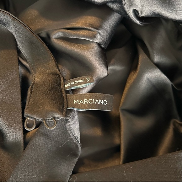 Marciano Black Dress size XS Halter Neckline Open Back - Picture 6 of 6